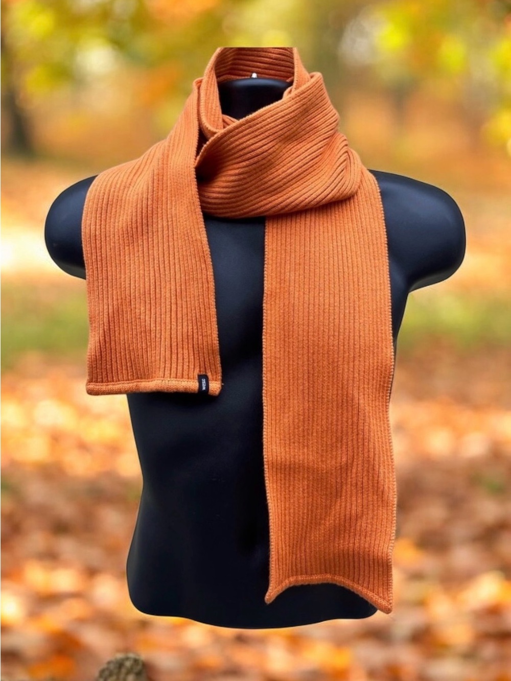 WeSC Ribbed Cotton Scarf - Picture 13 of 13